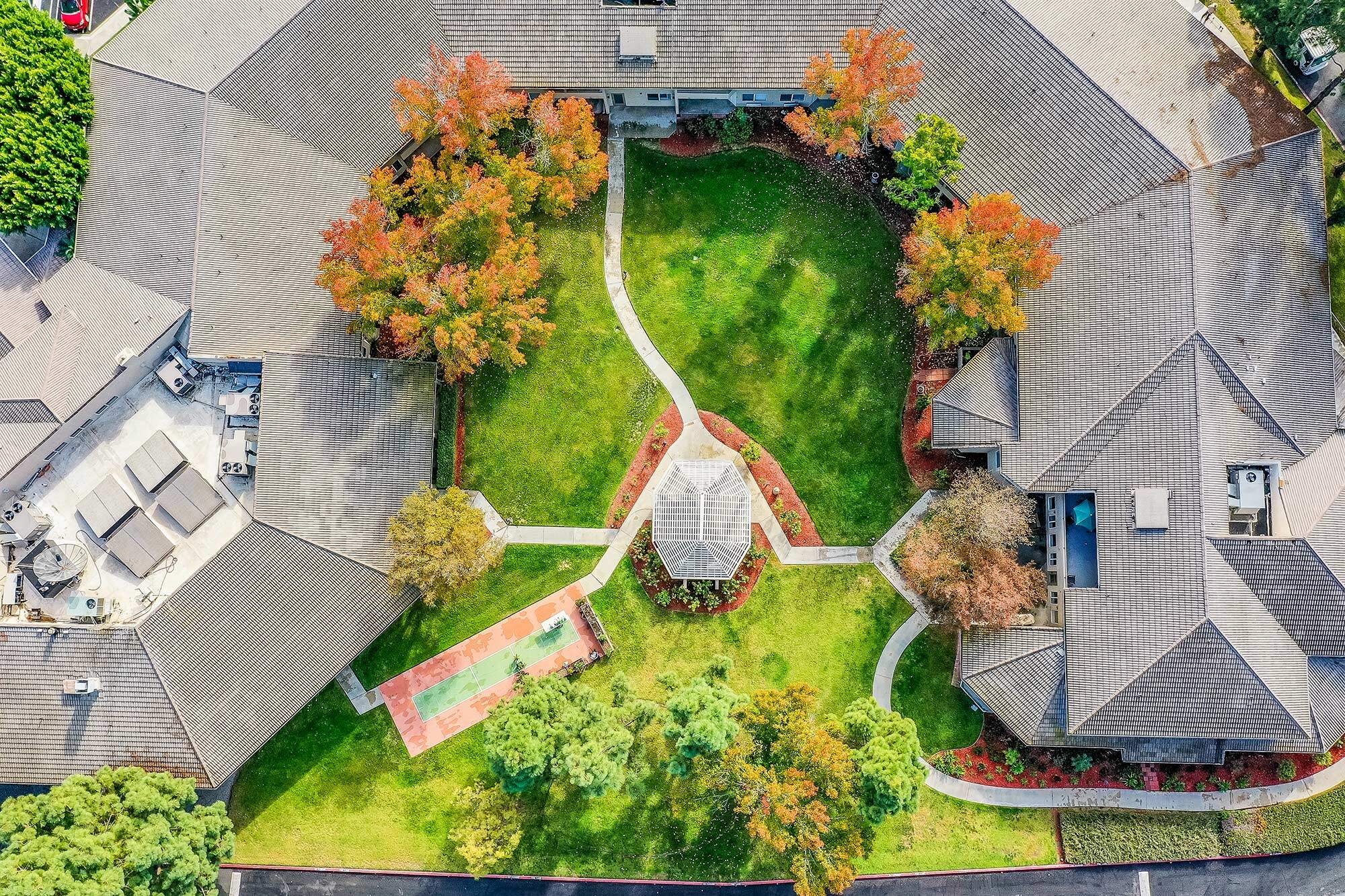 Aerial-view-ramada-private-walking-trails_Arcadia-Place