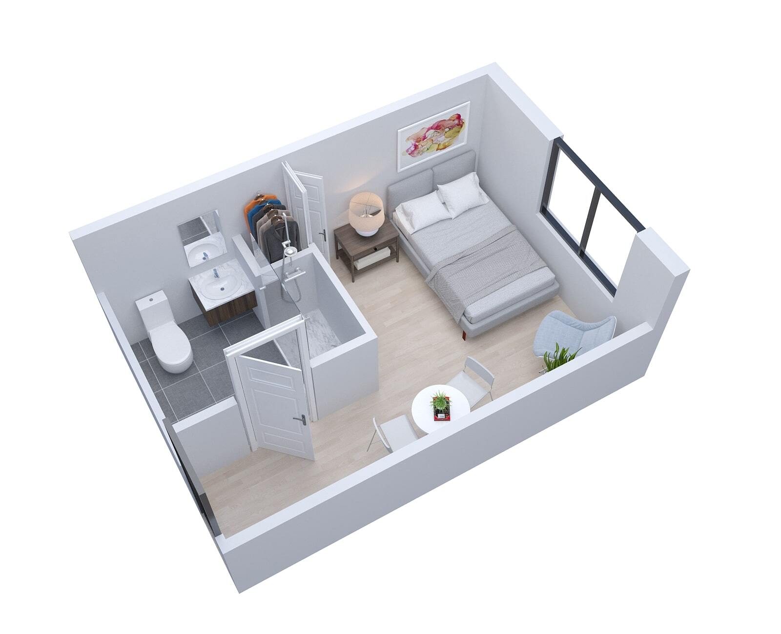 Suite floor plan