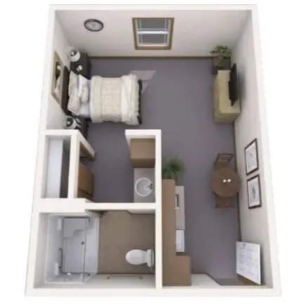 Oak floor plan