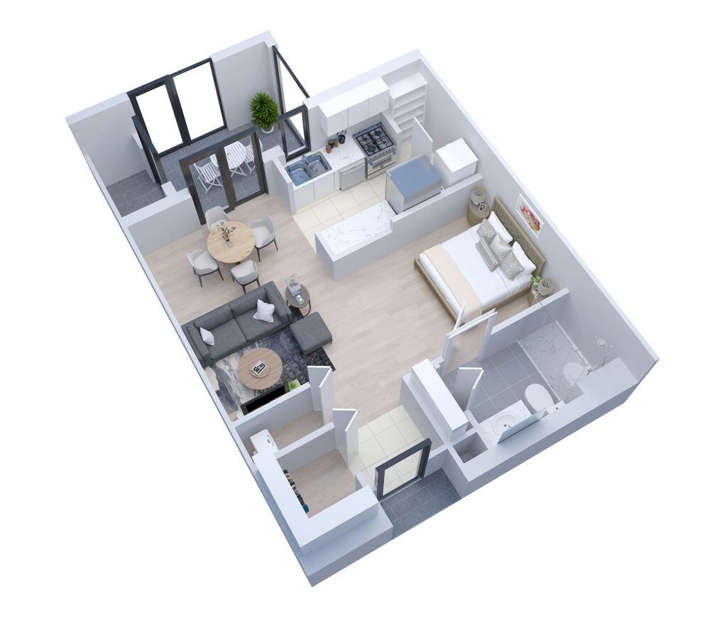 Abbey floor plan