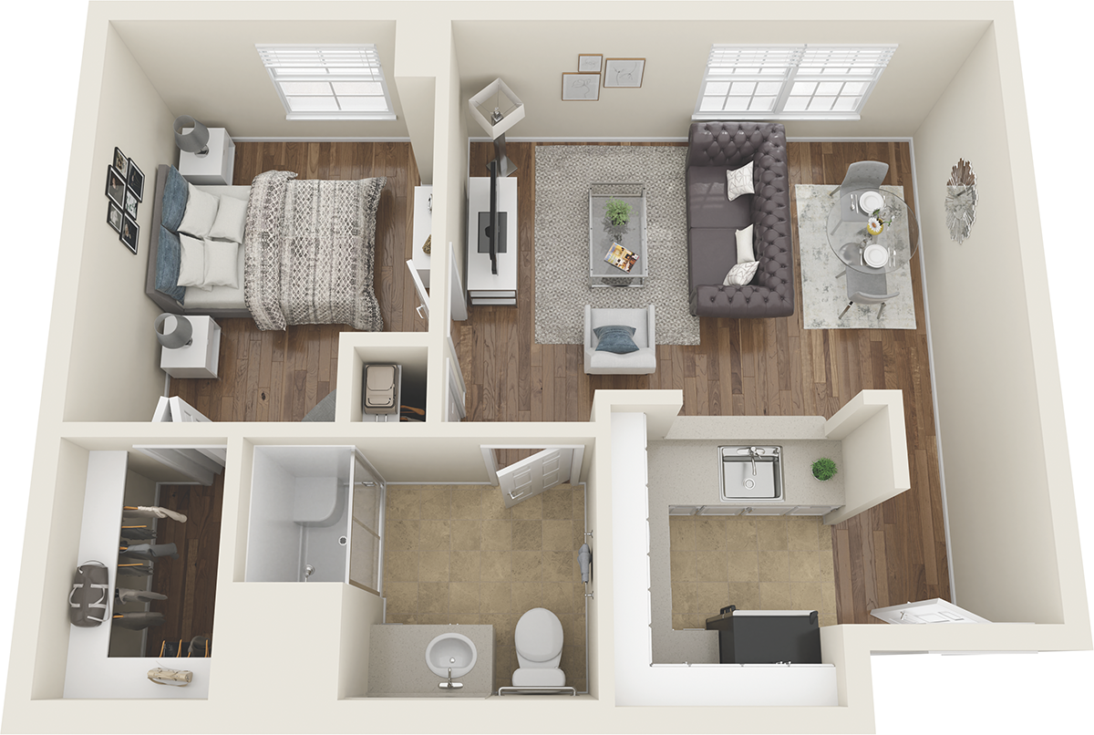 Suite Premium floor plan