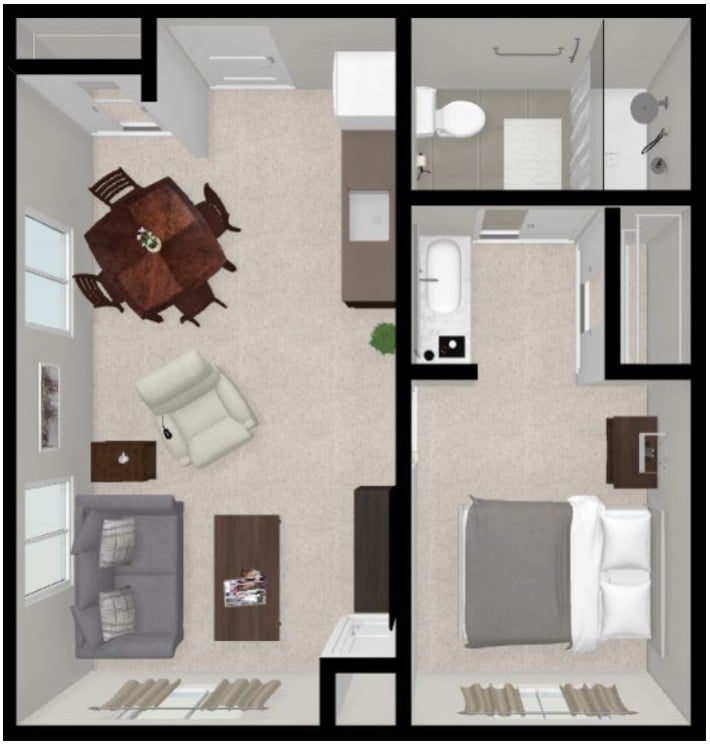 Cedar floor plan