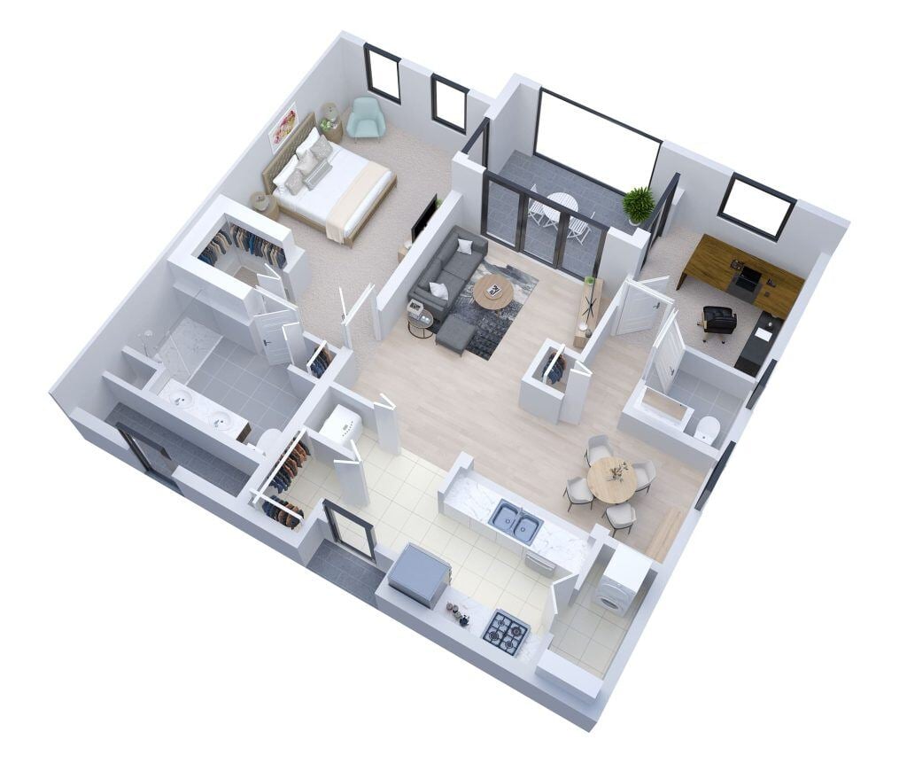 Cambridge floor plan