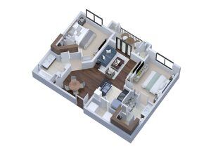 Castello floor plan