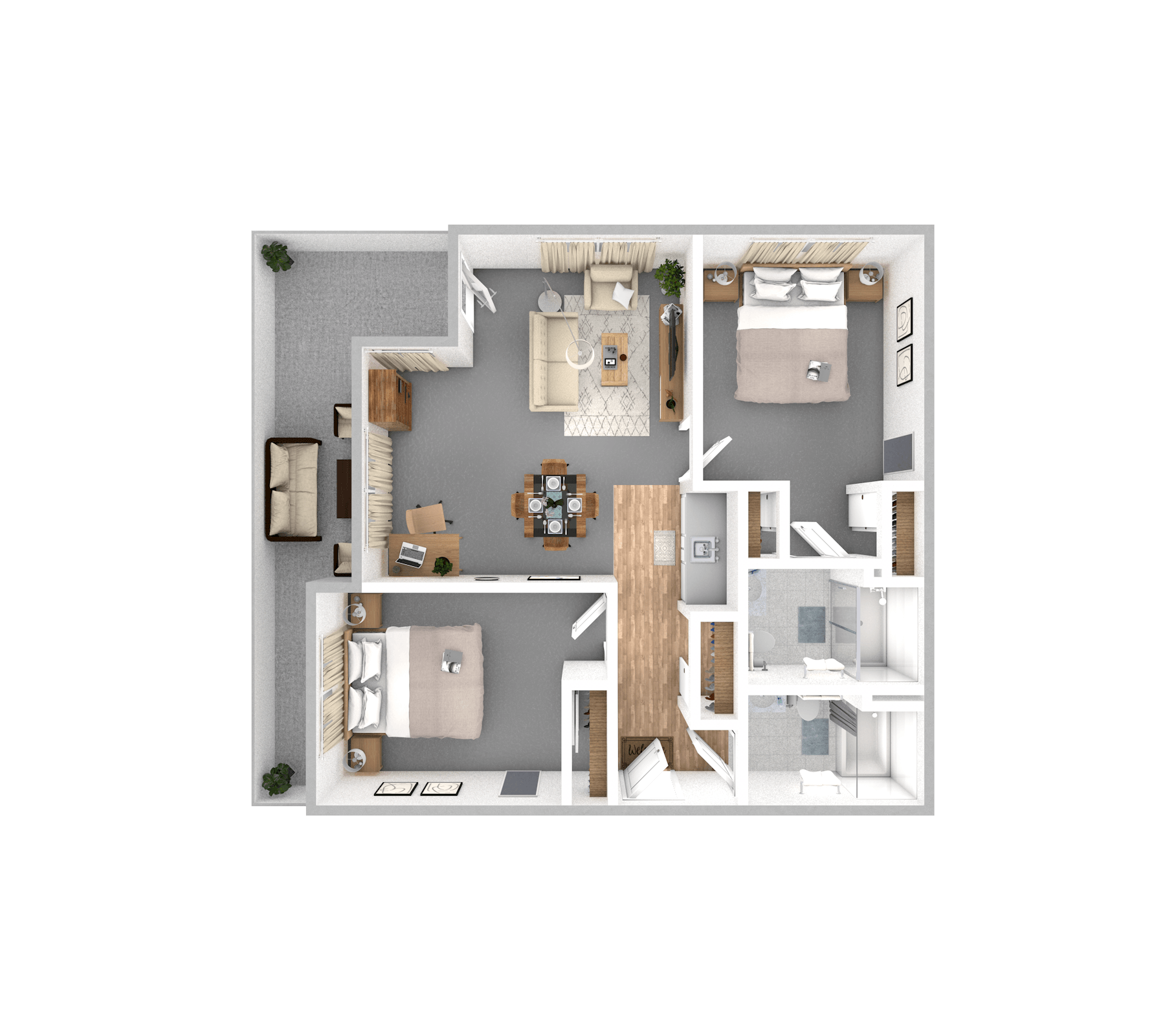 Mission floor plan
