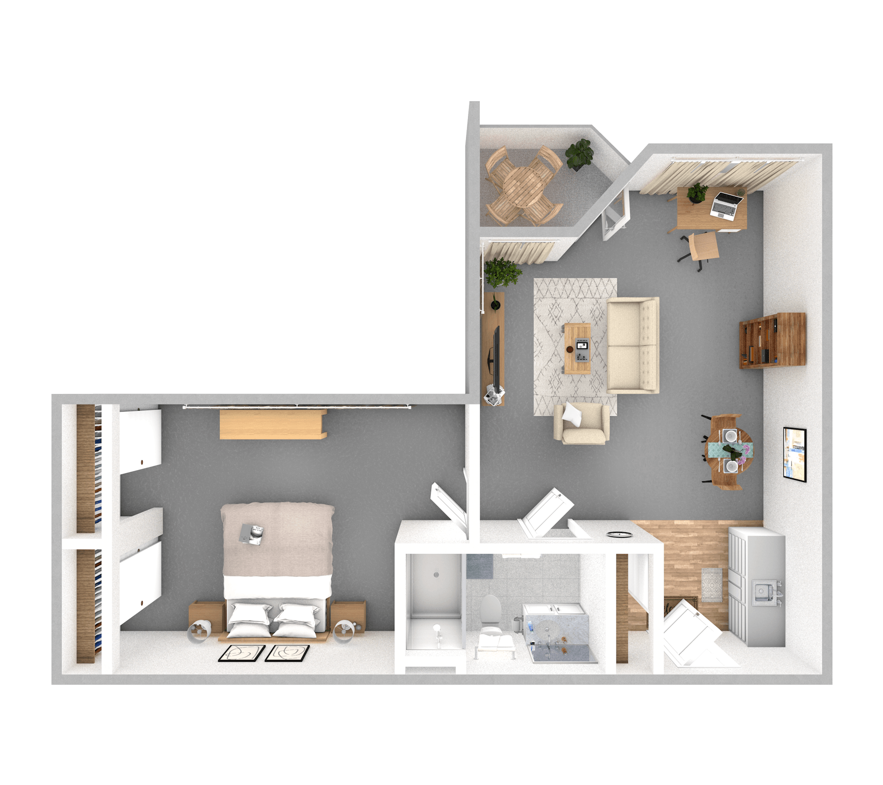 Redhead floor plan