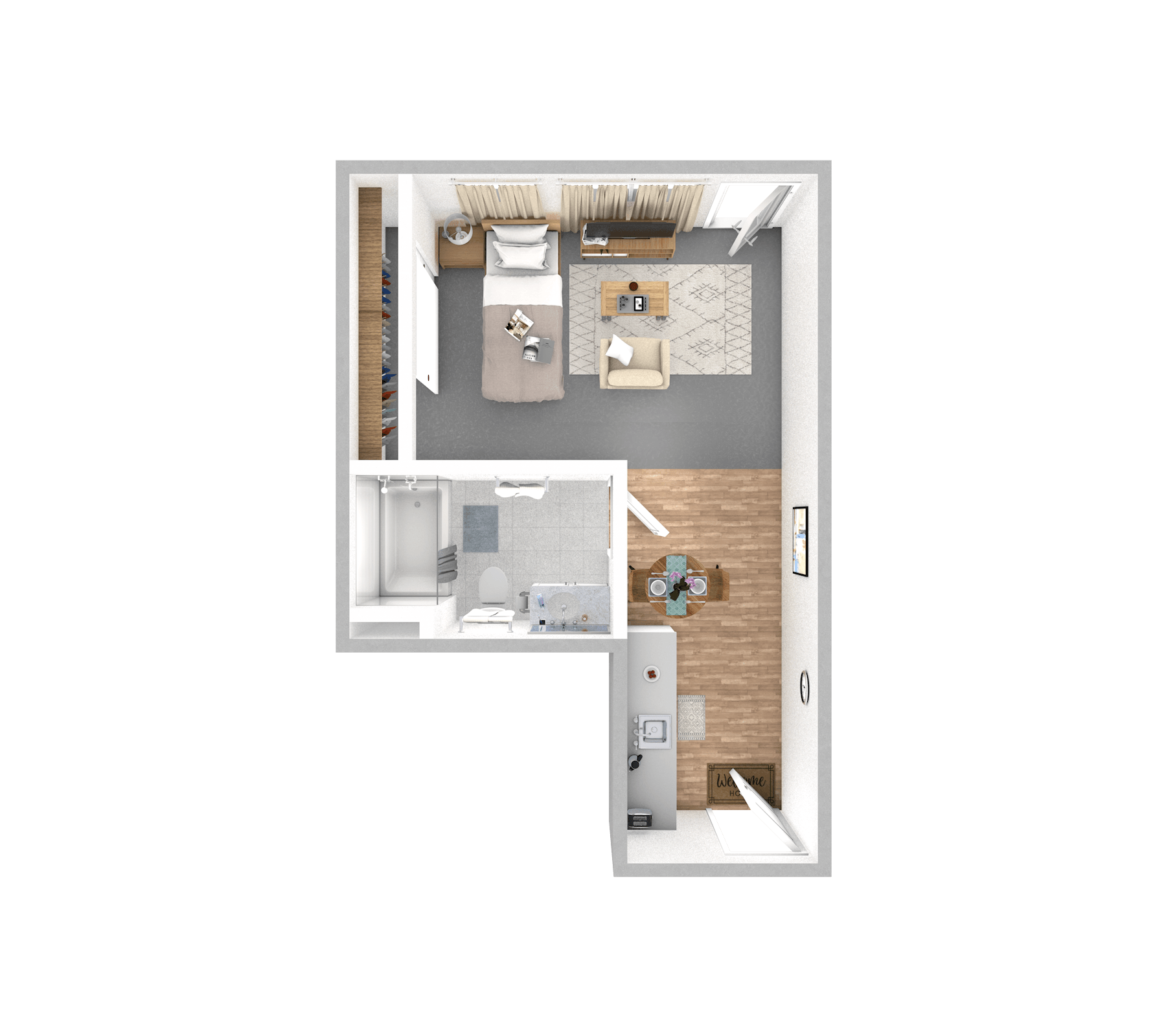 Woodpecker floor plan