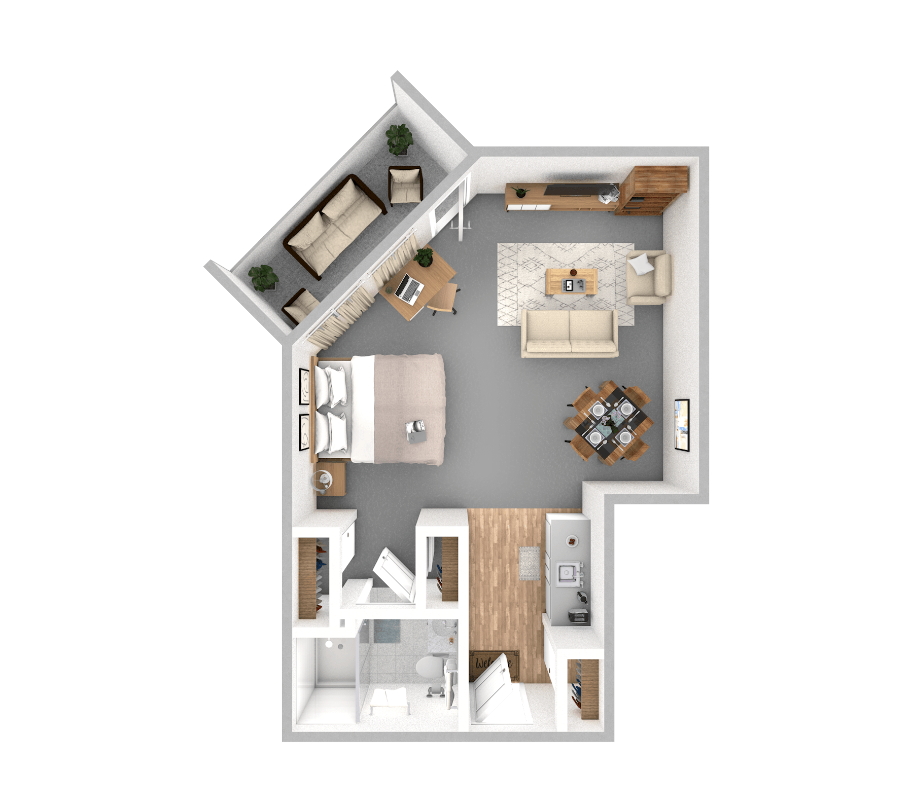 Black Walnut floor plan