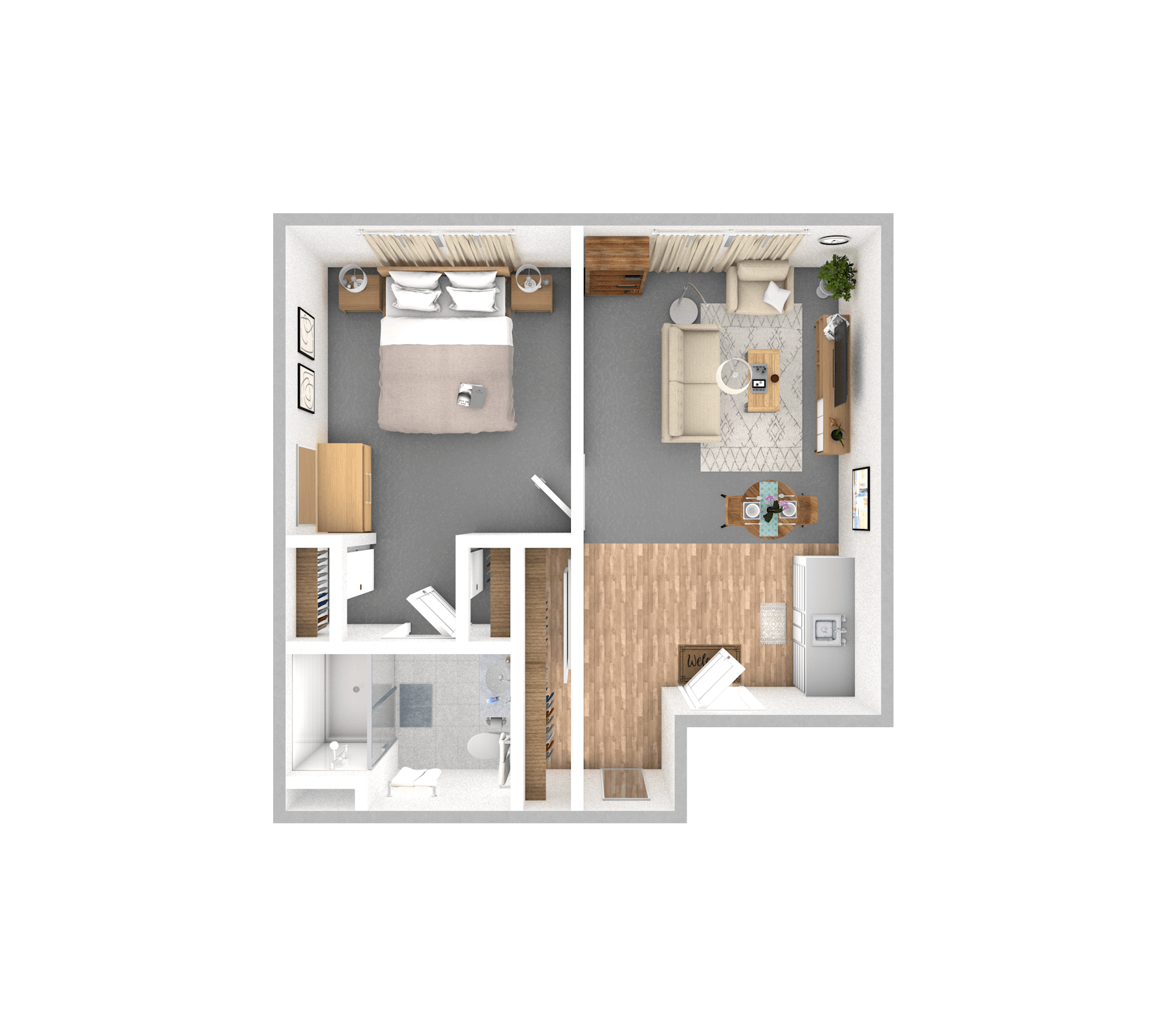 Zinnia floor plan