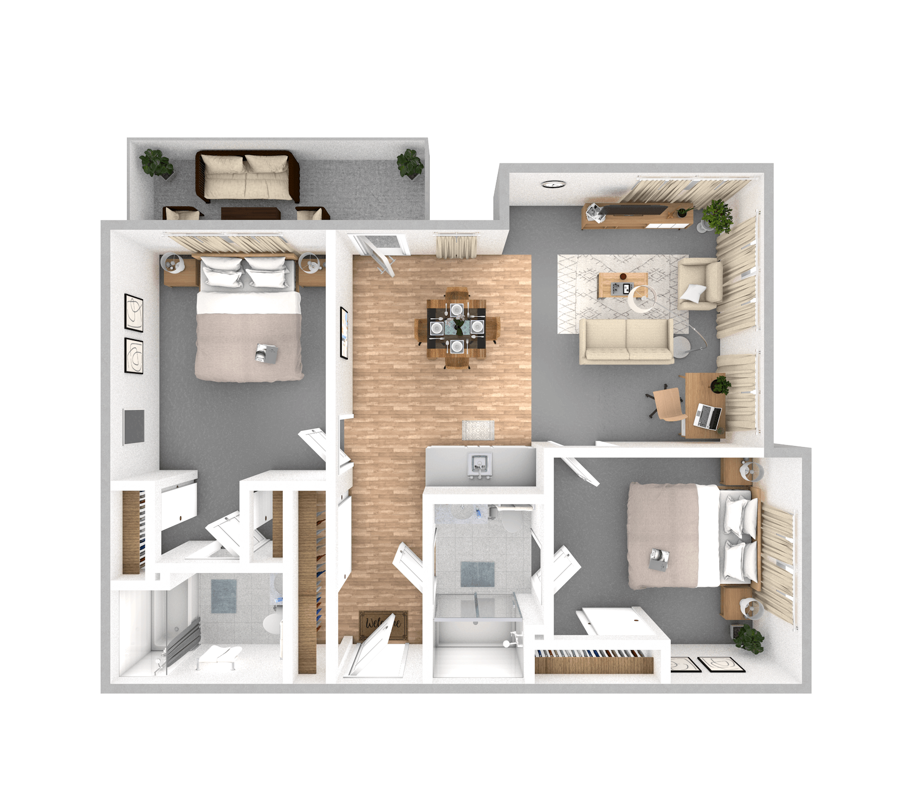 Sweet Pea floor plan