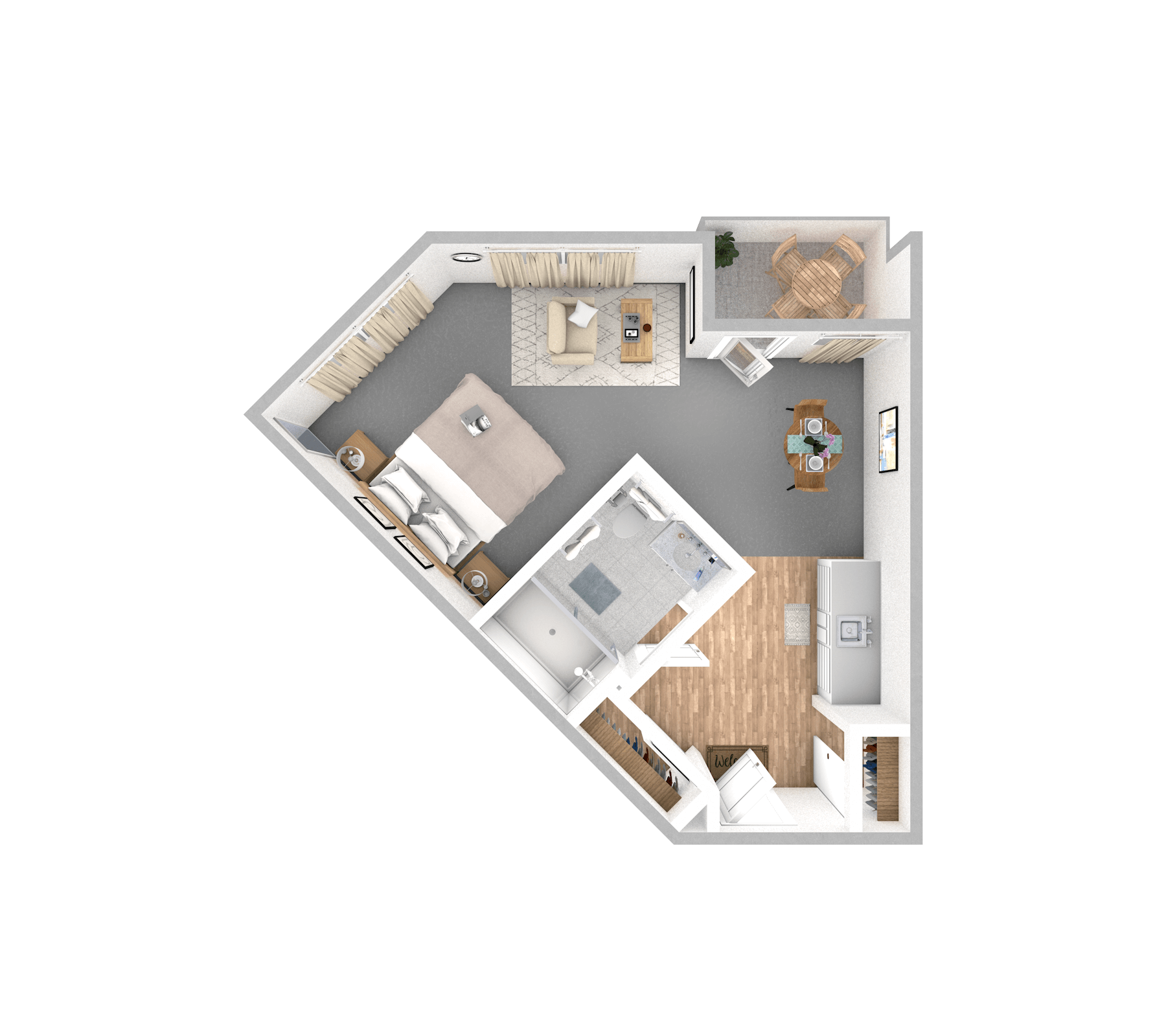 Peony floor plan