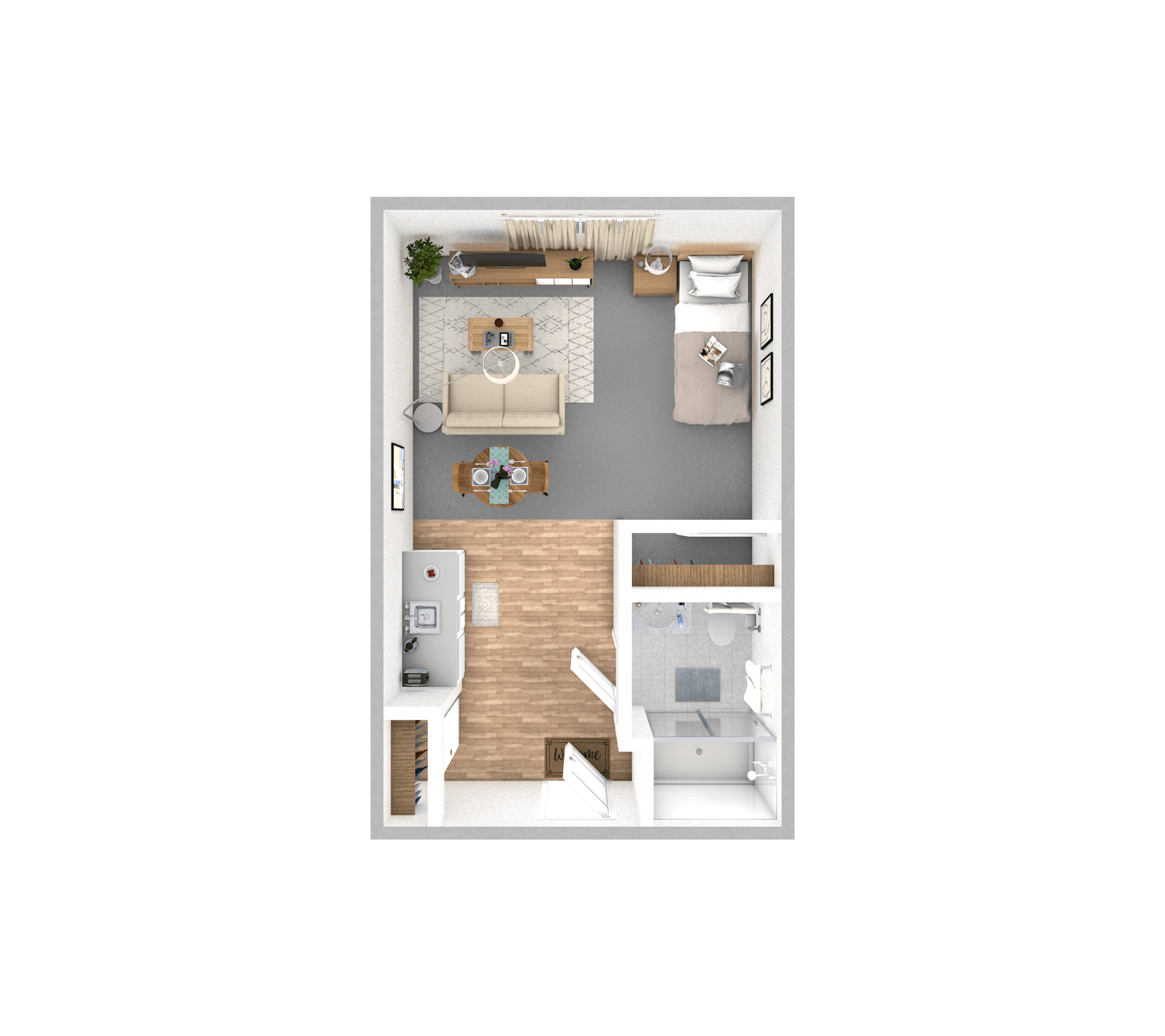 Pine floor plan