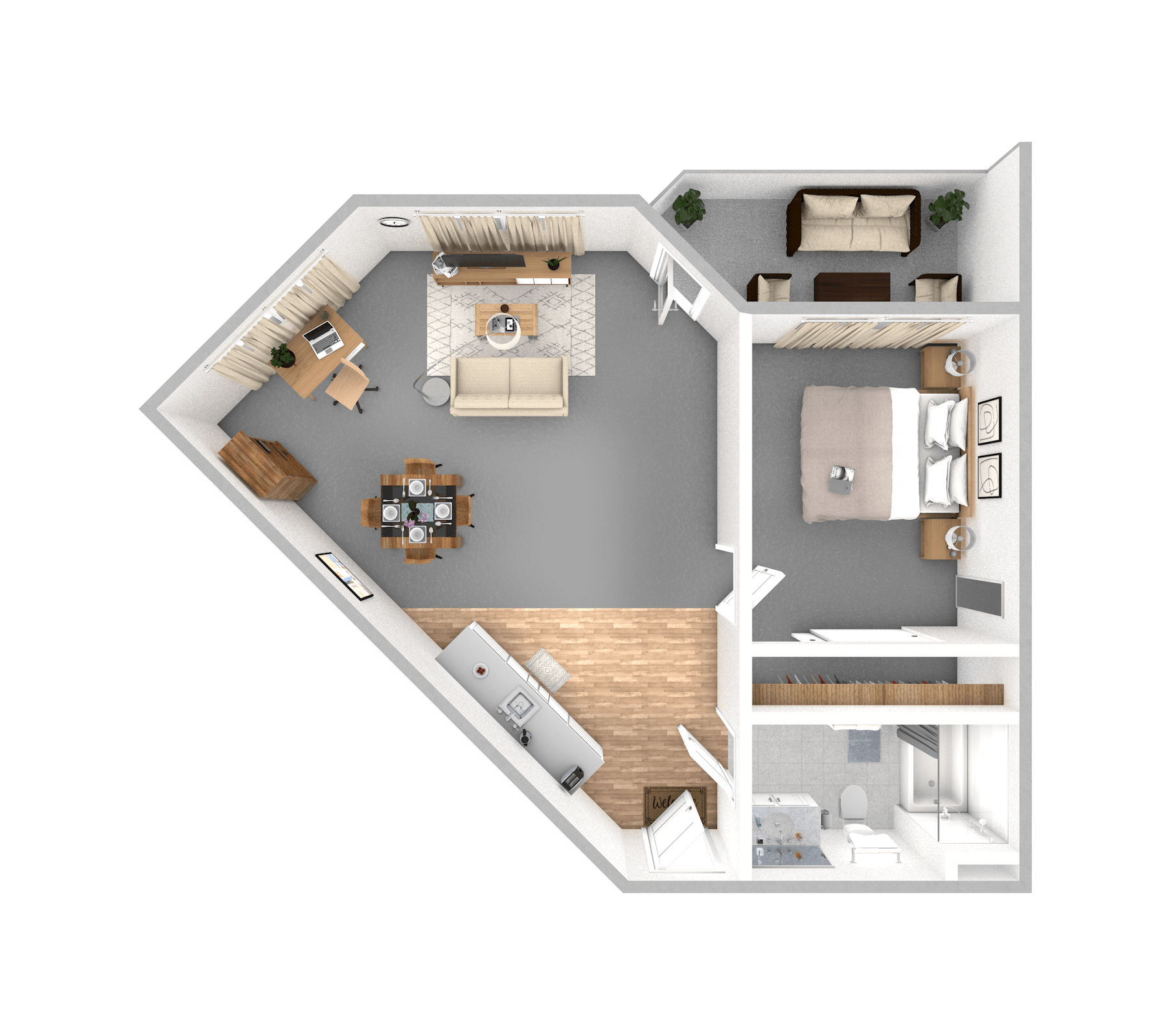Lupine floor plan