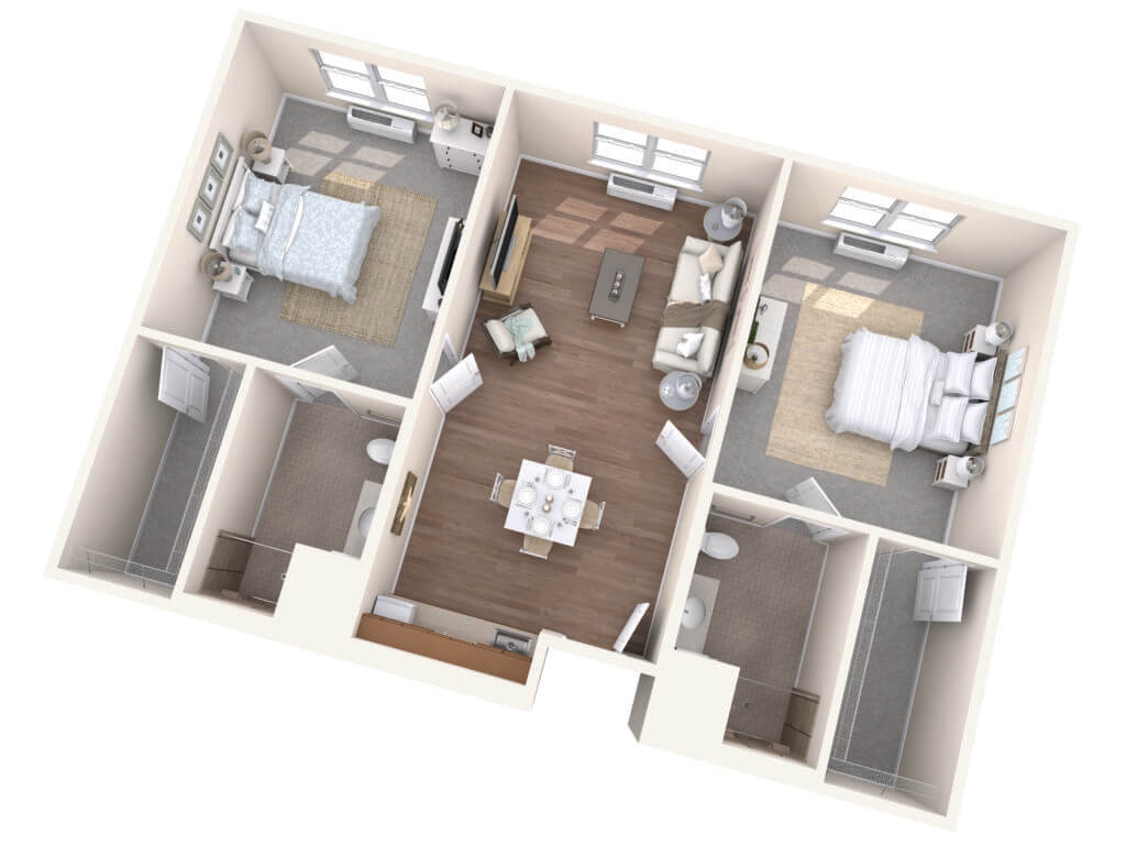 Huntington floor plan