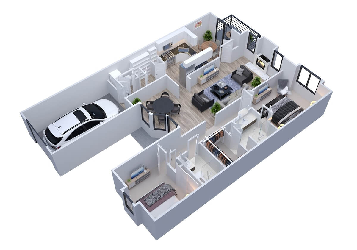 The Fenwick floor plan