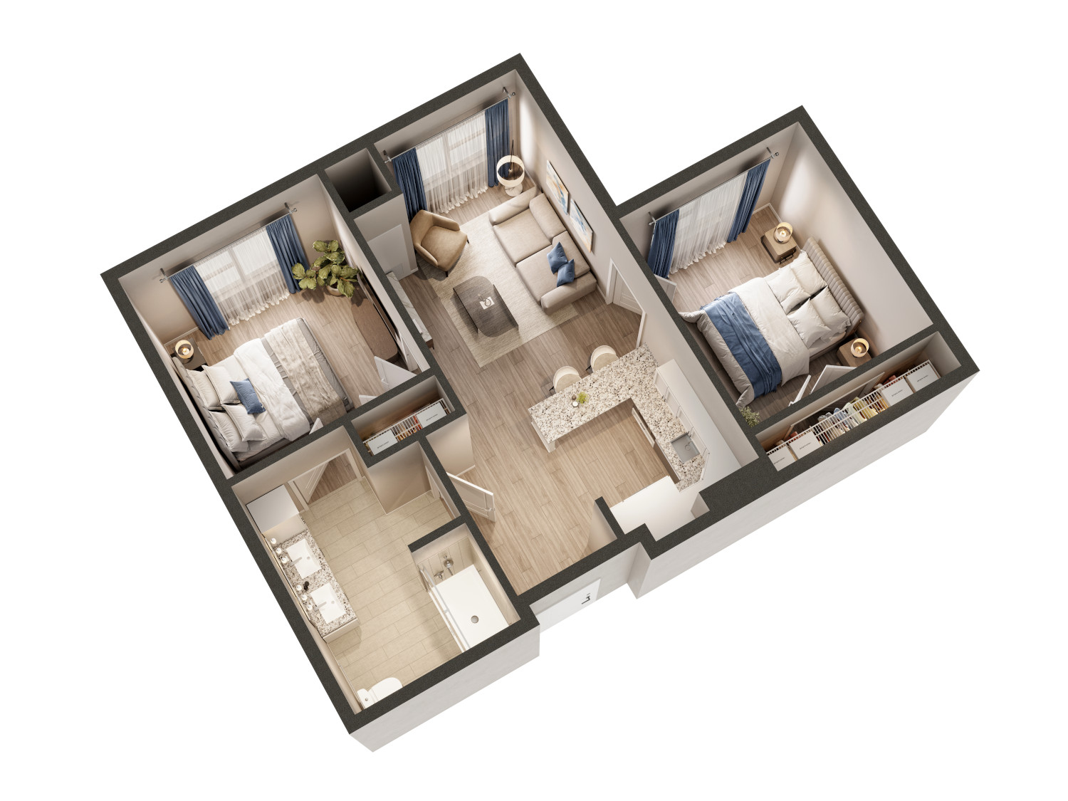 Huntingdon floor plan