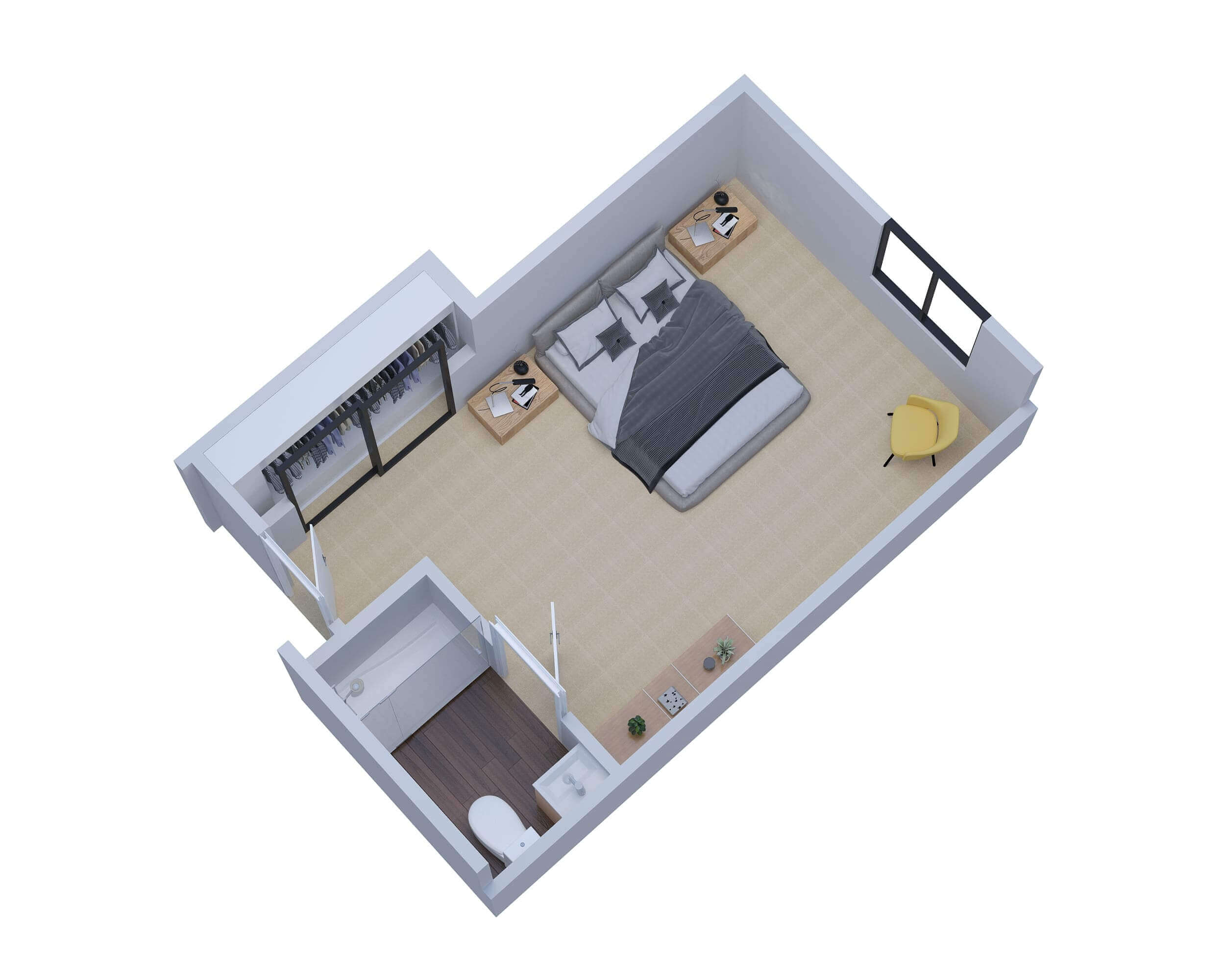 Hemlock Suite floor plan