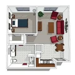 Cedar floor plan