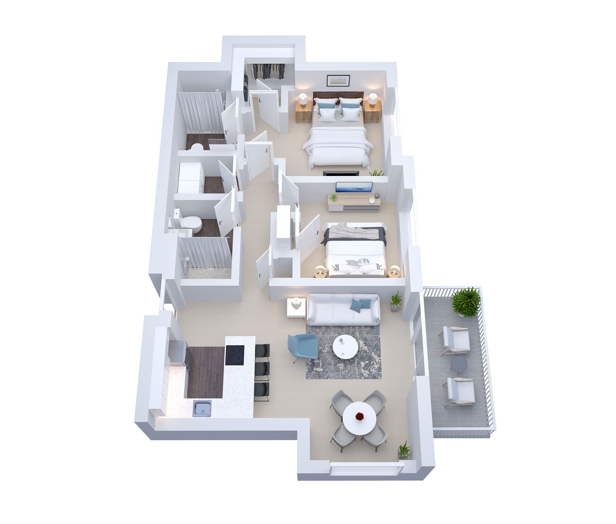 Cascade floor plan