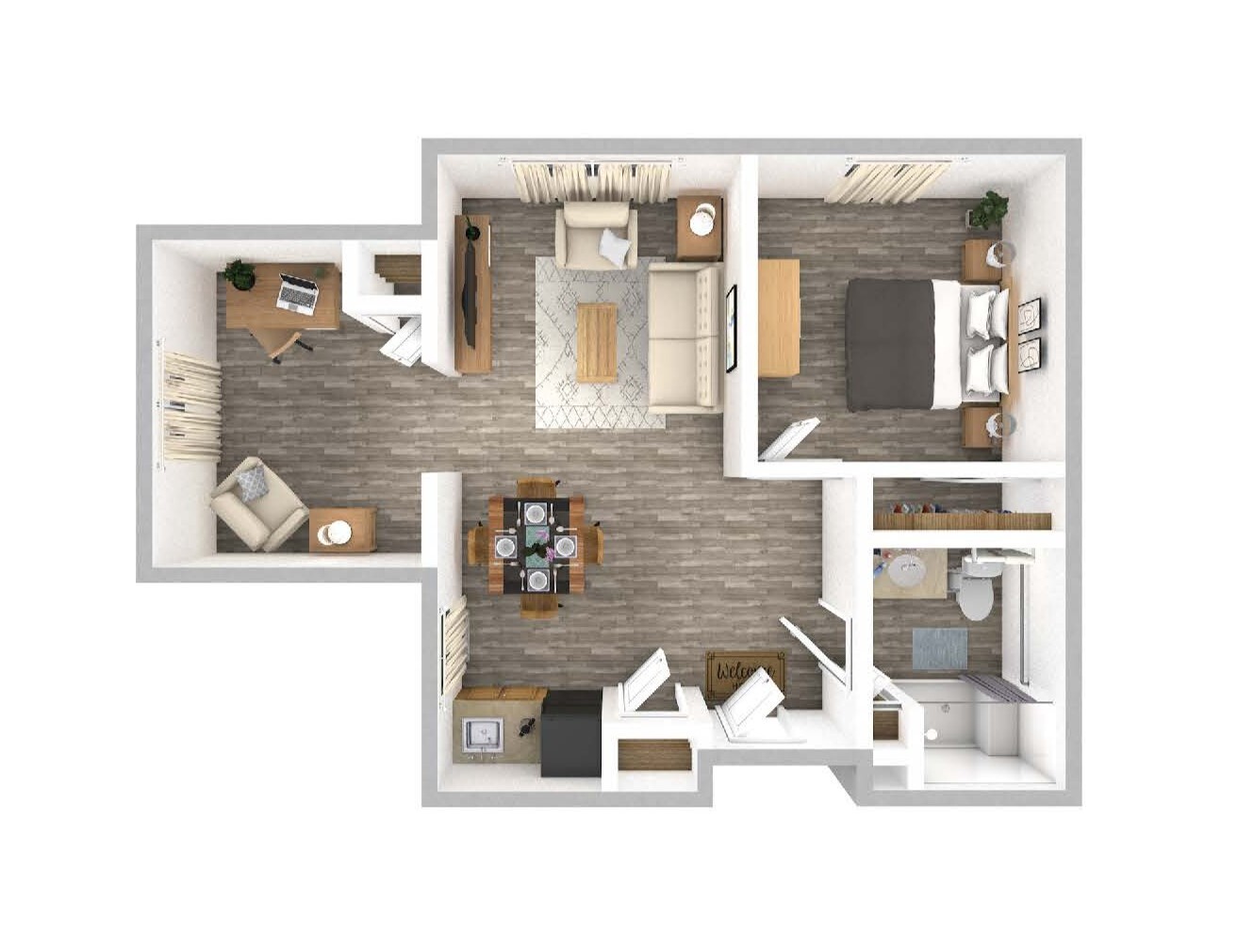 Monterrey Oak floor plan