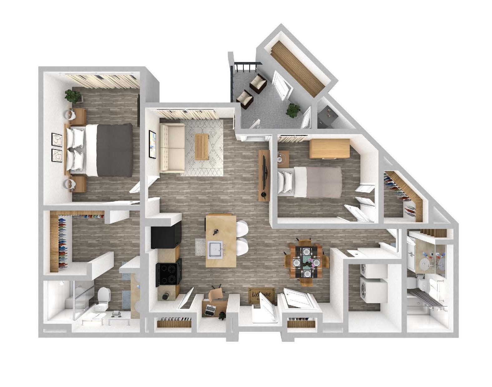 Texas Persimmon floor plan